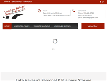 Tablet Screenshot of lbmstorage.com
